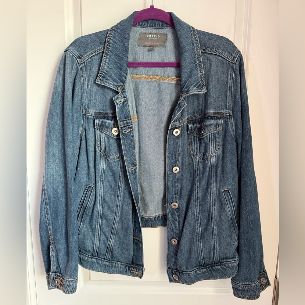 Torrid Classic Blue Jean Jacket